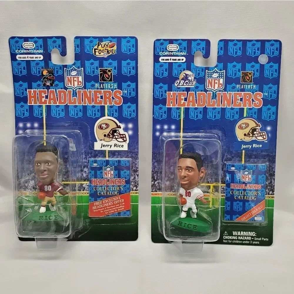 💙NIB Vintage Pair 49ers Jerry Rice Headliners Pair